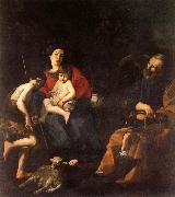 CARACCIOLO, Giovanni Battista The Rest on the Flight into Egypt oil painting